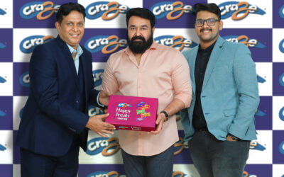 Mohanlal Joins Hands with Craze to take the brand to Global Market